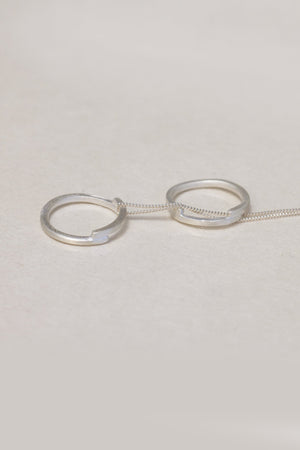 Rings necklases // Silver