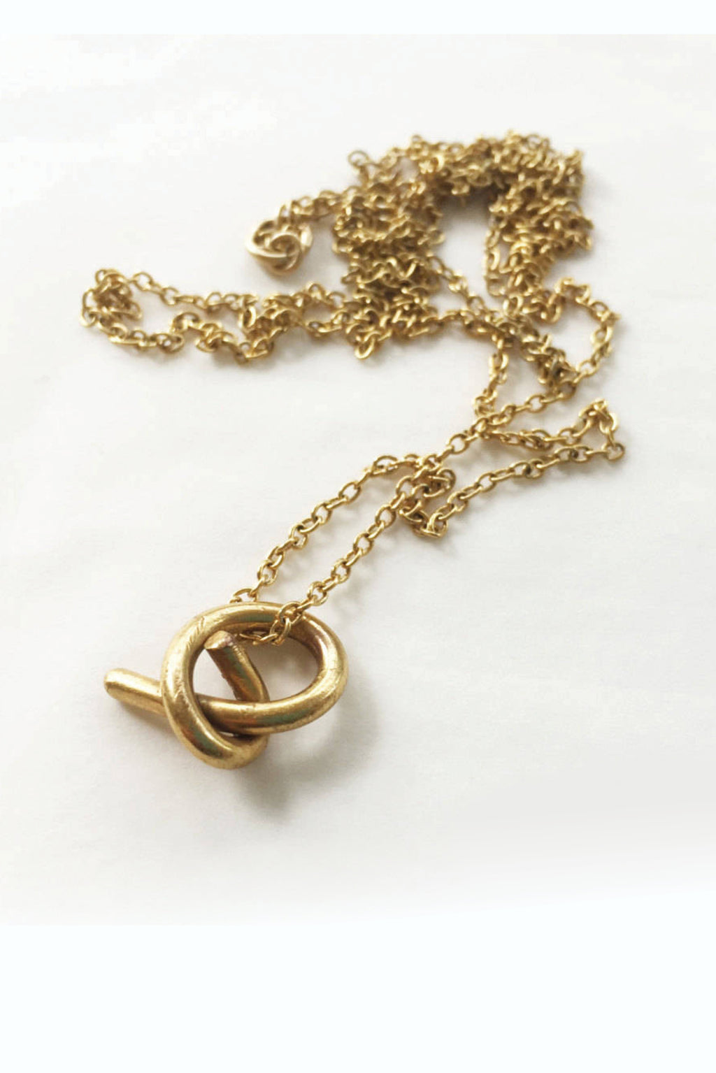 Pendant Knot // Gold Plated
