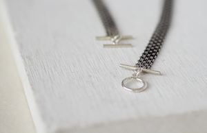 Choker necklace / Sterling silver