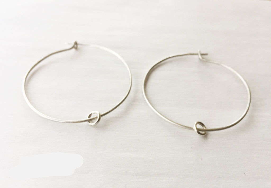 Earrings Hoopla  // Sterling Silver