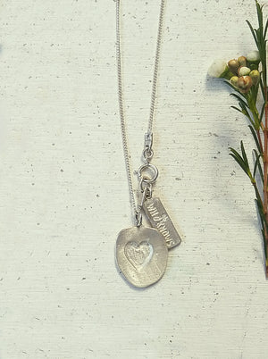 Stamp of love // Sterling Silver