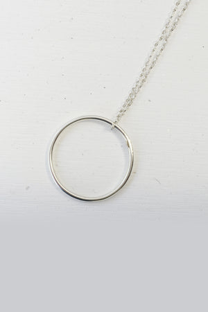 Necklace Full Moon // Sterling Silver
