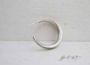 Earrings Hoop // Sterling Silver