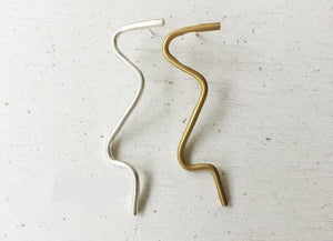 Earrings Wave // Sterling Silver