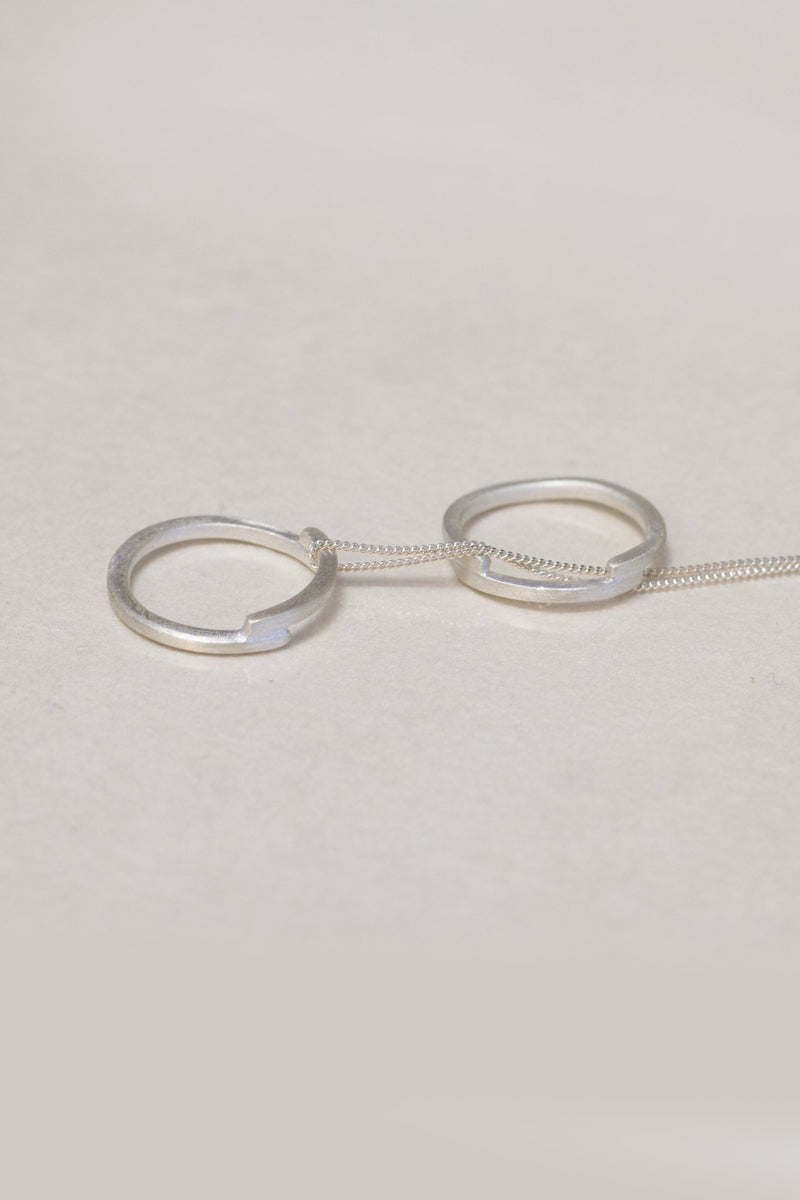 Rings necklases // Silver