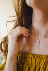 Boho necklace / Sterling silver