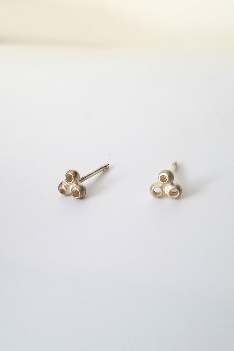 Earrings Lucky Clover // Sterling Silver