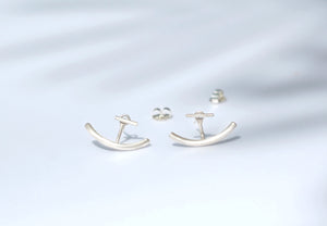 Sail Earrings // Sterling Silver