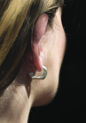 Earrings Hoop // Sterling Silver