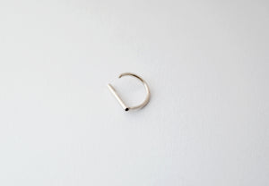Open Line Ring // Sterling Silver