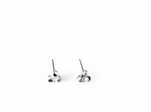 Earrings Lucky Clover // Sterling Silver
